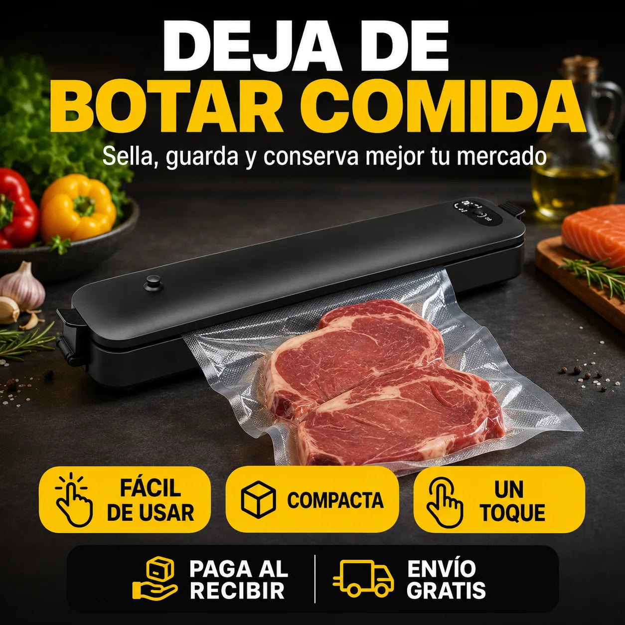 Selladora al vacío