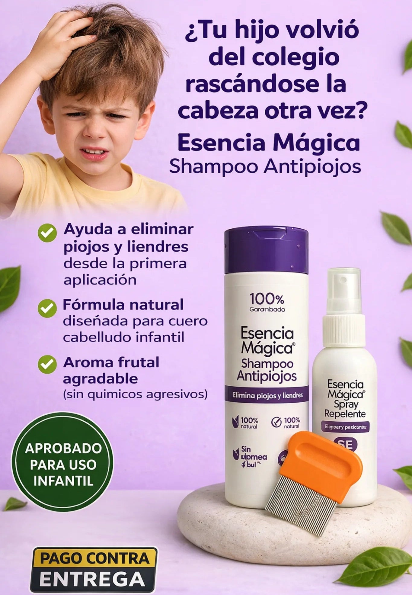 Kit Tratamiento Esencia Magica Con Peine