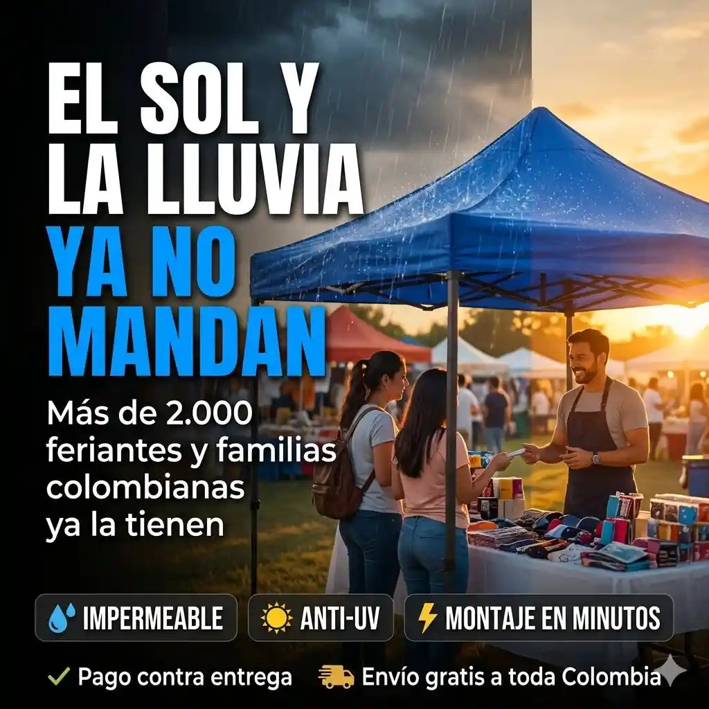 Carpa plegable