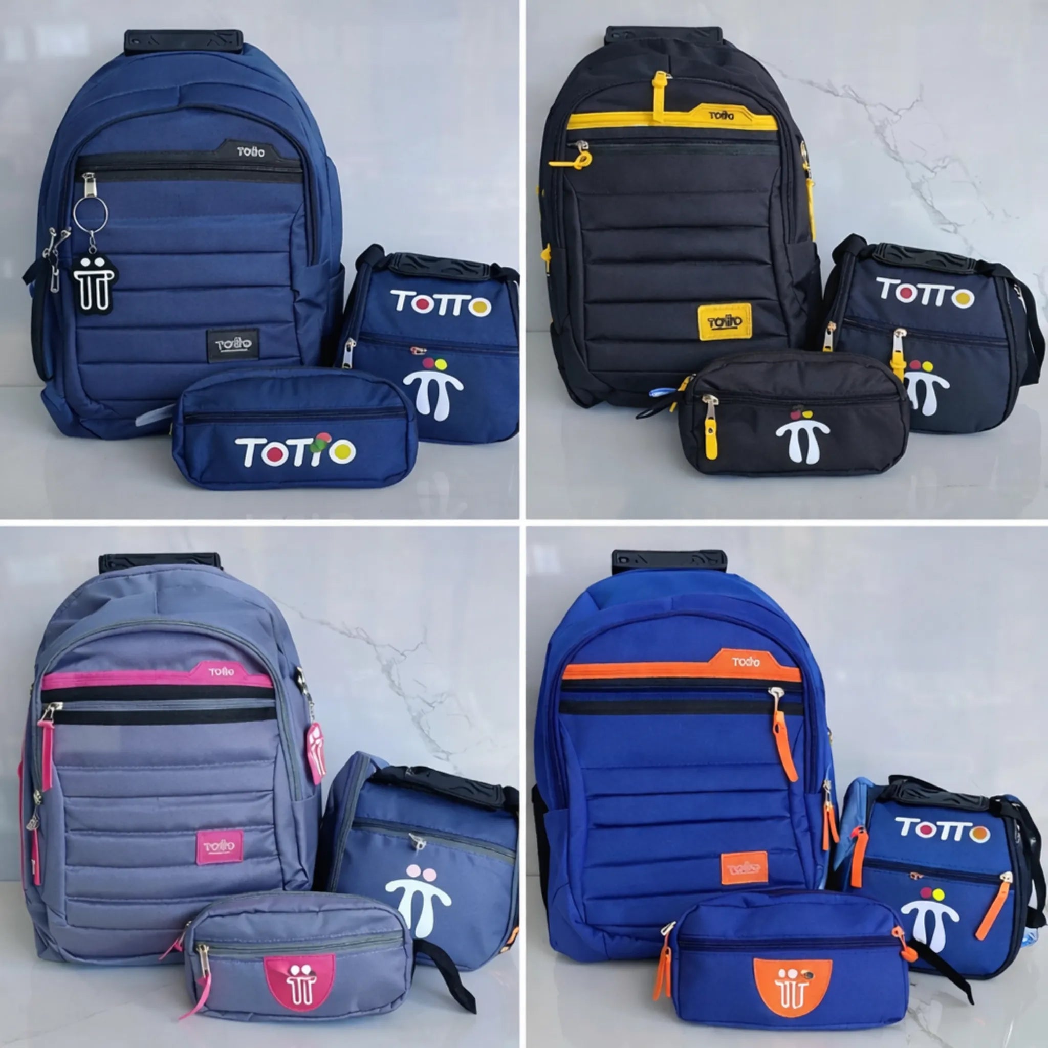 TRÍO DE BOLSO TOTTO IMPORTADO