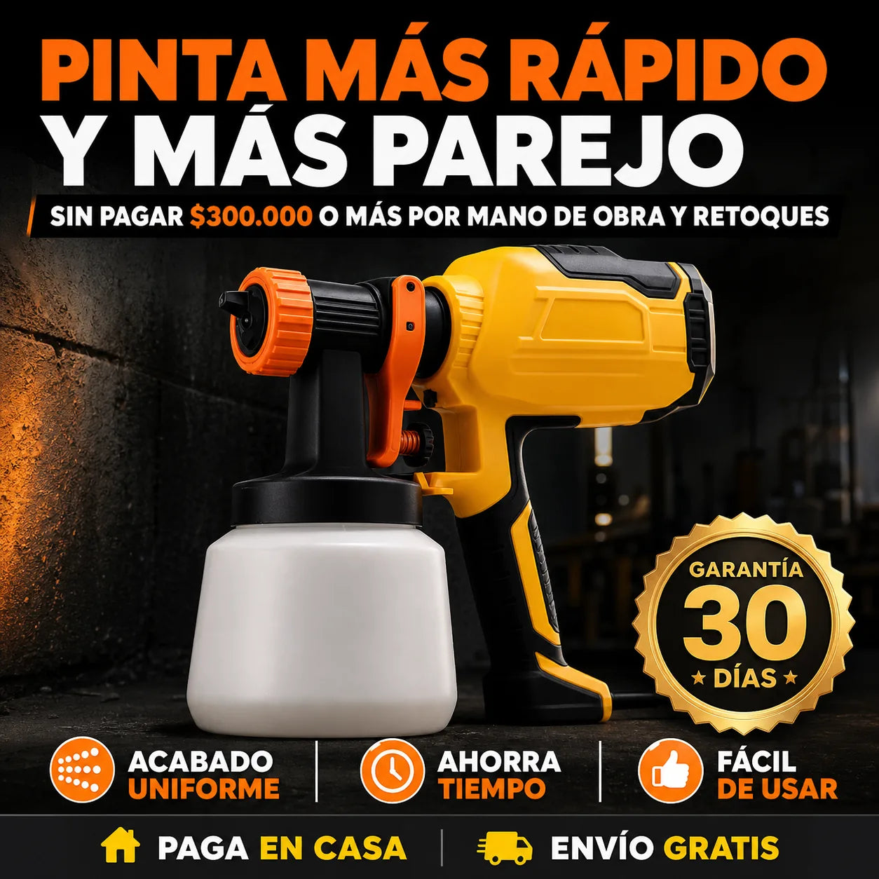 Pistola para pintar